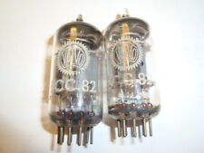 One Matched Pair ECC82 Tubes