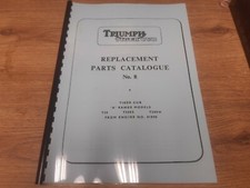 TRIUMPH T20, Tiger Cub No. 8, 1961 Spares Parts book, 779/62 - TCP08