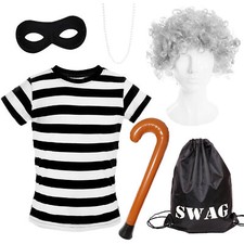 GANGSTER GRANNY COSTUME ADULT