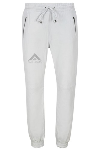 Men real leather trousers - leather,
