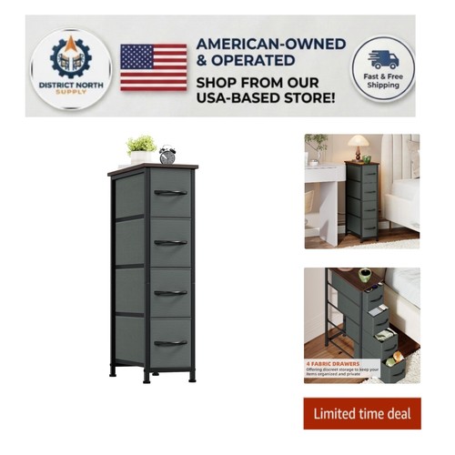 Compact drawer chest of - 4-drawer,