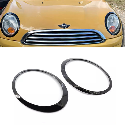 Gloss black pair - black, headlight