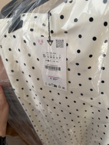Satin polka dot - midi, skirt
