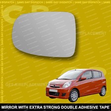 For Daihatsu Cuore wing mirror glass 07-12 Left Passenger side Spherical