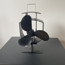 Von Haus Double Log Burner/Stove Heater Fan-Eco Friendly-Silent Use