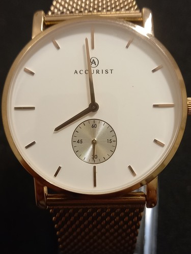 Accurist men gold - men's, watch
