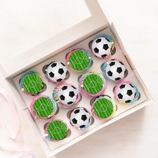 24 x Pre-Cut Football And
