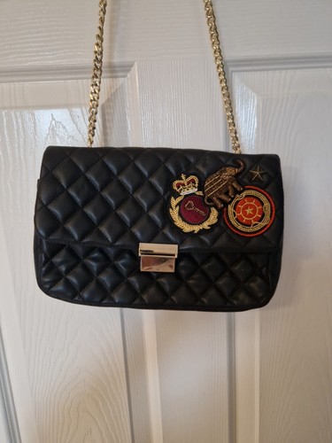 Zara black bag - black,