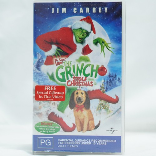 The grinch vhs video tape - grinch,