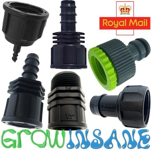 Tap connectors irrigation 4mm - connectors,
