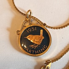 King George VI Gold Plated on