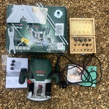 BOSCH POF 1200 AE Router complete with Router Bits, VGC, ￼