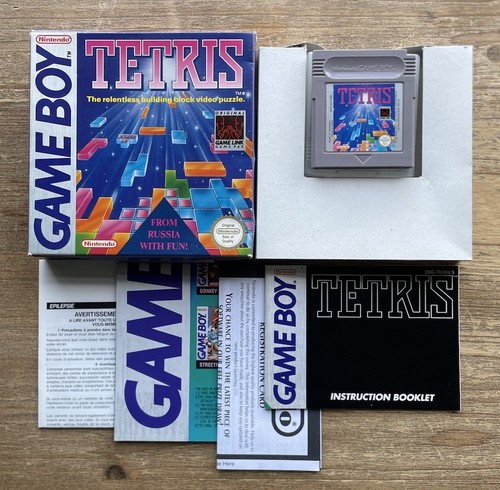 Tetris nintendo gameboy game - gameboy,