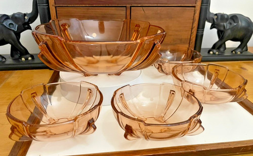 Vintage czechoslovakia pink - czechoslovakia,