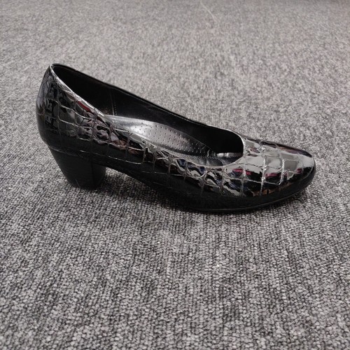 Gabor alston black - black, croc