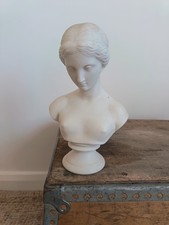 Antique Parian Porcelain Bust
