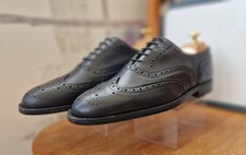 Vintage Mens Oxford Brogue Shoes Size UK6.5 EU40.5 Full Leather, Wedding