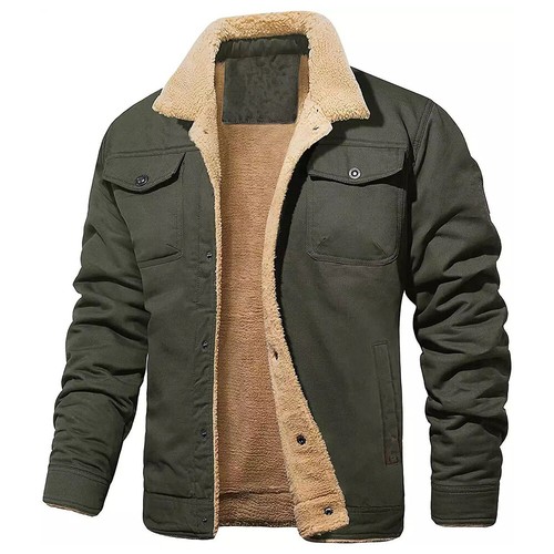 Men fleece lined - lined, cargo