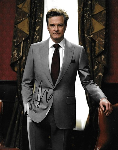 Colin firth signed kingsman - firth,