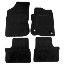 Fits Peugeot 208 2012-2019 Tailored Carpet Car Mats Black 4pc Floor Set