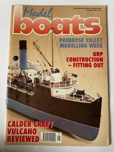 Model boats august 1991 - boats-august, 1991-