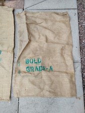 Hessian Sacks x 2  Rag Rug Santa Sacks craft uses. premier bolds 