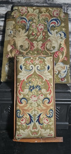 Antique vintage tapestry chair - vintage,