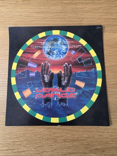 World dance rave - dance, flyer