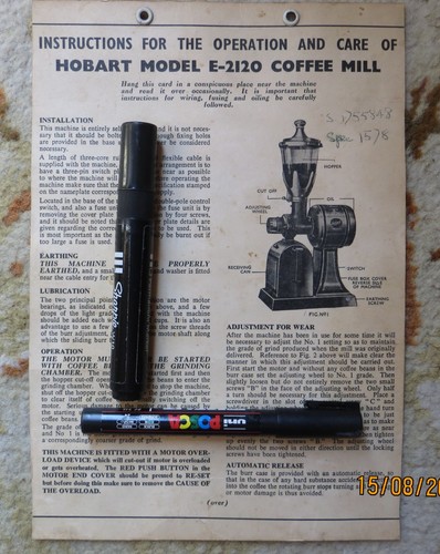 Hobart coffee - , (instructions)