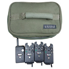 Delkim TXI Plus Bite Alarm Set 3+1 with Rx Pro Receiver & Fox Royale Case