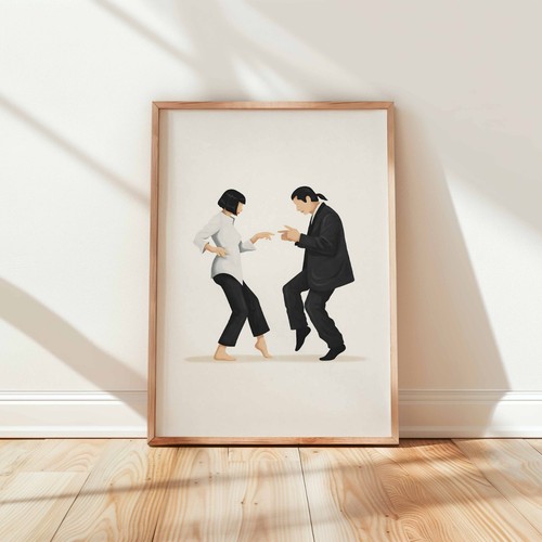 Pulp fiction dance art - fiction,