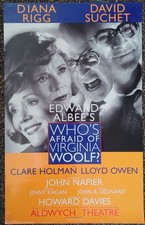 Four David Suchet play posters, one signed, unframed.