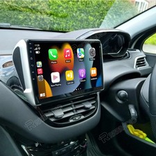 Carplay Car Stereo Radio GPS Navi For Peugeot 208 2008 10" Android 15.0 WIFI RDS