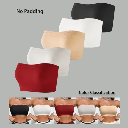 2pcs women ladies strapless - 1/2pcs,