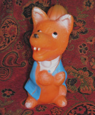 Basil Brush Rubber Squeaky Toy