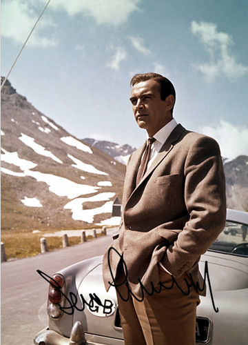 Sean connery goldfinger - goldfinger, 007
