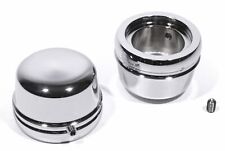 Axle Bolt Cover Set Front Chrome for Harley Road King Electra Glide Dyna