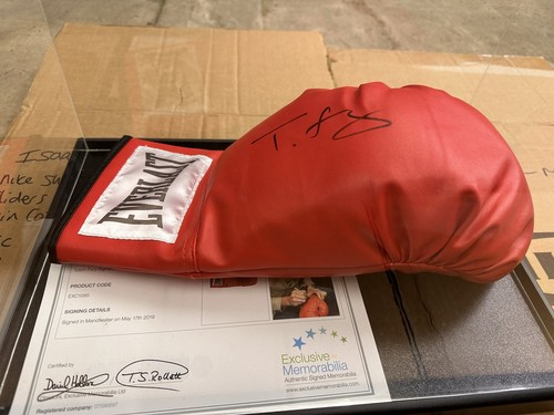 Signed boxing glove collection - signed,