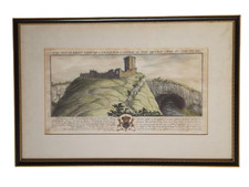 Rare 1727 Hand Coloured