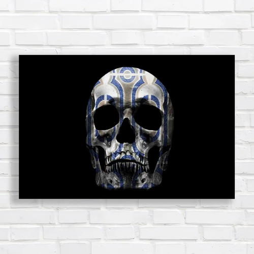 Design skull canvas - skull,