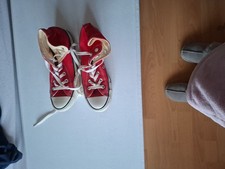Unisex Red VANS - Authentic Shoes Trainers
