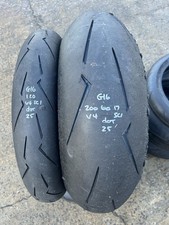 Pirelli Diablo Supercorsa Sc V4 Scrubs 120/200 Trackday Track Road Tyres