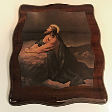 Vintage religious wooden wall - religious,