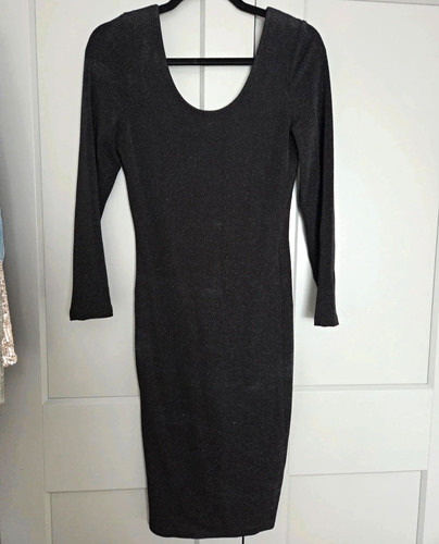Miss selfridge black glitter - selfridge,
