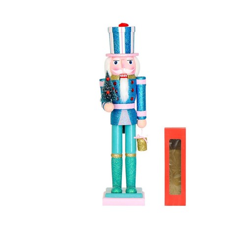 Nutcracker with christmas tree - christmas,