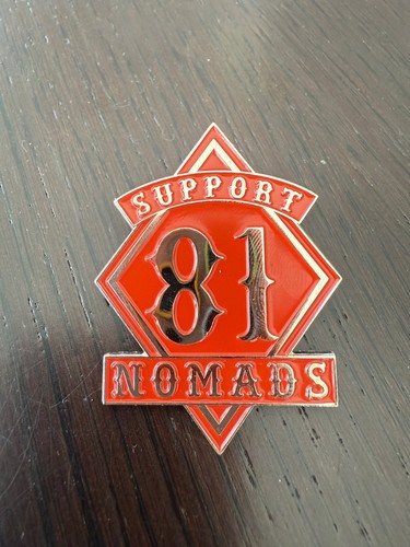 Support nomads hamc pin - ,
