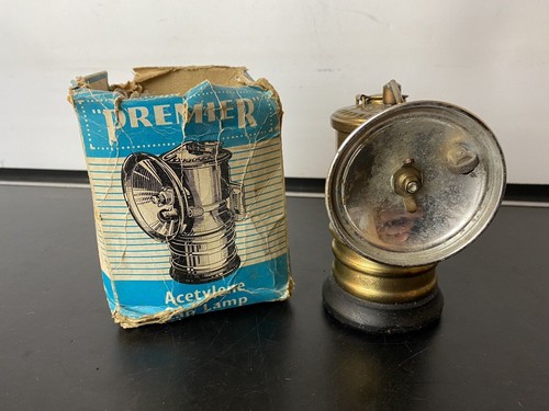 Vintage brass premier miners - brass,