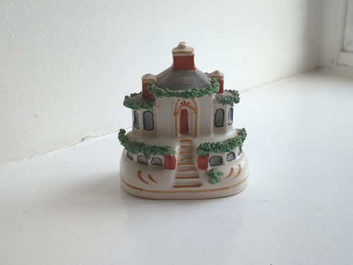 Antique staffordshire cottage - antique,