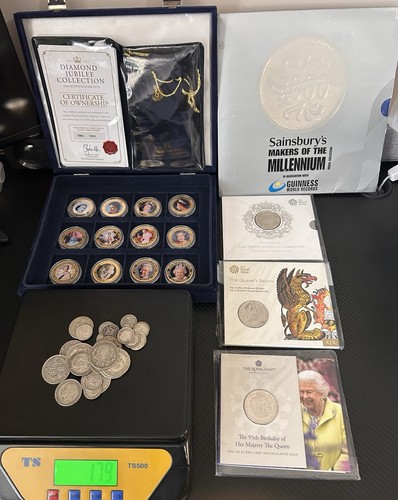 180g pre 1947 silver coins - 180g,