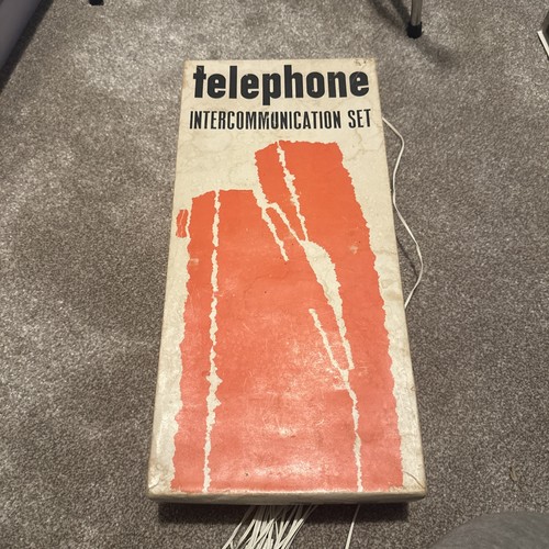 1970s boxed wired intercom - 1970s,